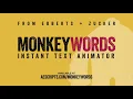 MonkeyWords for After Effects