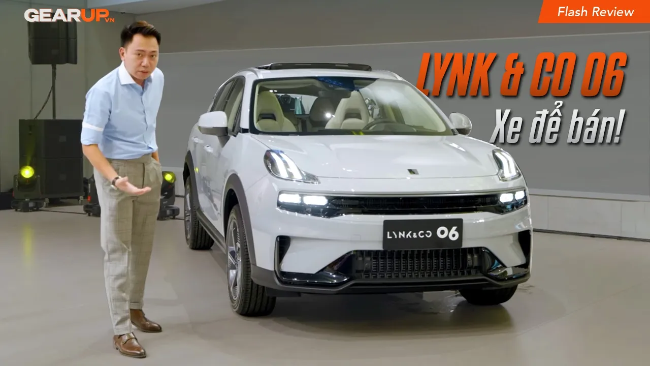 Outline Video Lynk & Co 06 mới là mẫu XE CHIẾN LƯỢC của hãng ở VN: giá 729 triệu quá tốt! | GearUp