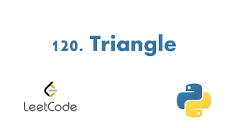 120 Triangle Python LeetCode