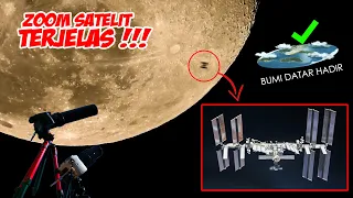 Download ZOOM SATELIT LEWAT BULAN | ISS Lunar Transit (International Space Station Across Moon) MP3