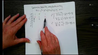Stability with Routh array example