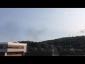 Smoke from 301 Pratt Rd fire visible from Sentinel roof sentandent