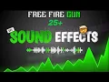 New Sound Effects For video editing | Free Fire Gun Sound Effects🚀