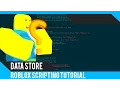 Roblox Data Store Tutorial - Roblox Scripting Tutorial