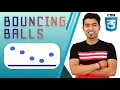 Create Awesome Bouncing Balls Animation Effect using CSS Free Source Code 2021
