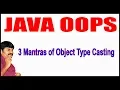 Java Tutorials Java OOPS 3 Mantras of Object Type Casting by durga sir