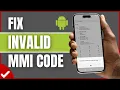 How To Fix Connection Problem Or Invalid MMI Code How To Fix Invalid MMI Code