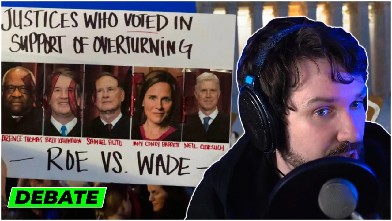 YOU ARE WRONG - Destiny Debates A Lawyer On Roe V Wade