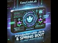 Introduction to Spring Boot - Get Started with Java Web Development SpringBoot Security JPA MySQL