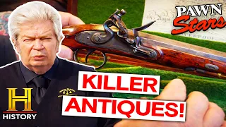 15 000 Worth for 19th Century Dueling Pistols Pawn Stars S2