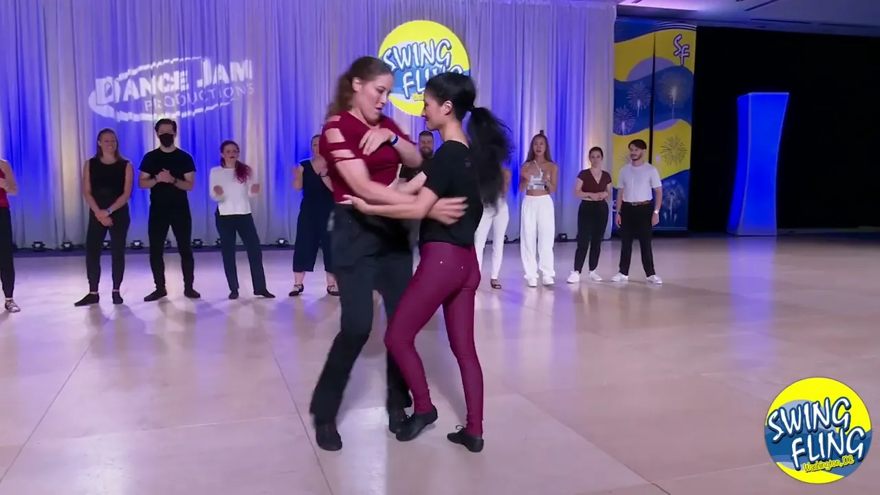 Swing Fling 2022 Strictly Switch Melissa Miller & Yubin Kim