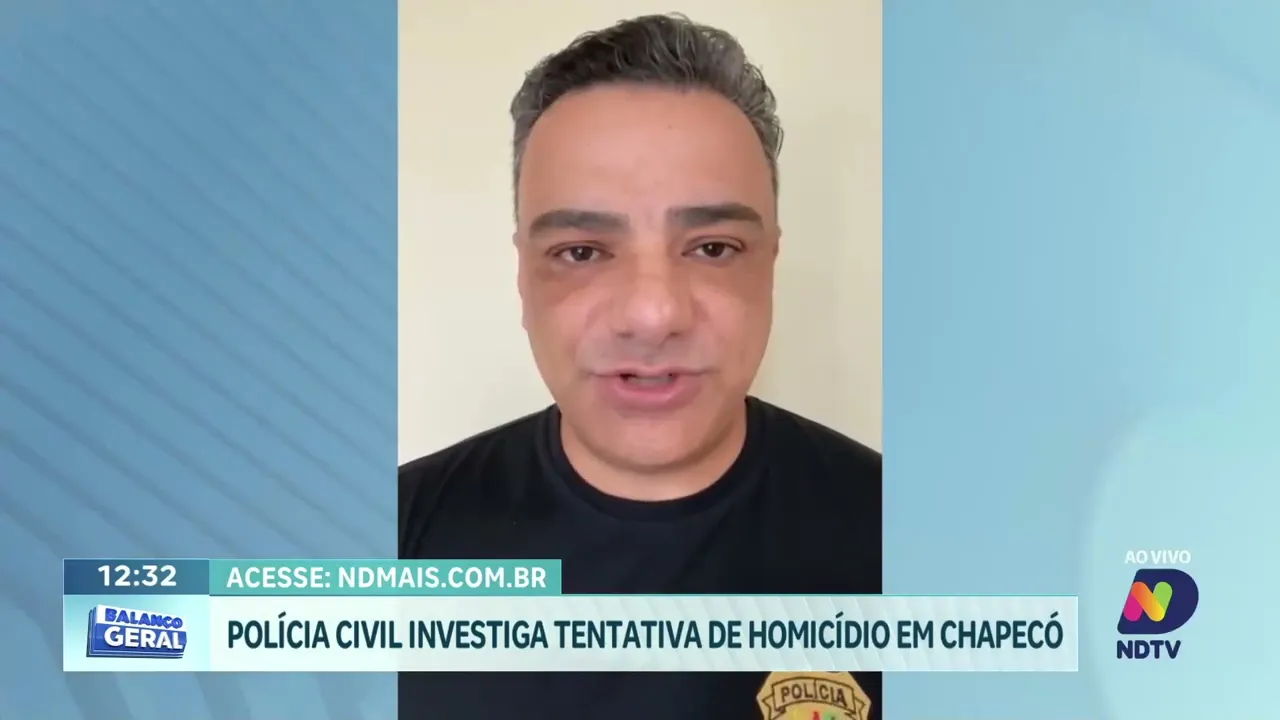 Tentativa de Homicídio em Chapecó Mobiliza Polícia Civil
