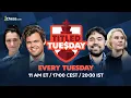 Download Lagu Titled Tuesday: Magnus, Hikaru, Alireza, Fabiano \u0026 More SuperGMs Battle It Out!! Gameweek 2