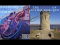 Exploring Dubuque Iowa - Magnificent Street Art the Grave of Julien Dubuque