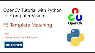 OpenCV Tutorial with Python 2021 Template Matching