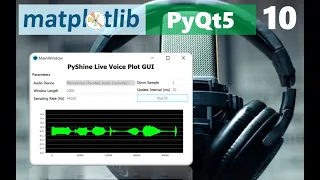Python Beginners - PyQt5 and Matplotlib real-time