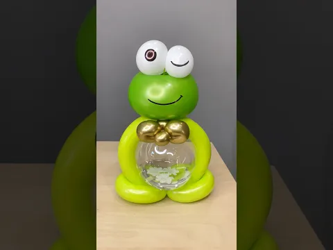 #balloon #youtube #diy #funny #crazy #frog #shorts #wow #top #pop #balloondecoration #artist #usa