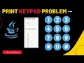 Print KeyPad Combination Recursion Return KeyPad Java Problem