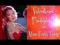 Behind the Scenes Valentines Photo Shoot with Miss Pinky Pinup