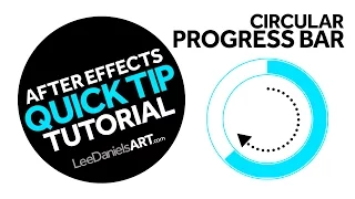 After Effects Tutorial QUICK TIP Circular Progress Bars