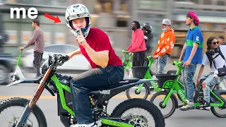 I went Undercover at the Lime Bike Takeover