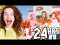 Lagu ONLY EATING FAST FOOD For 24 HOURS! (Siri Chooses Our $1000)