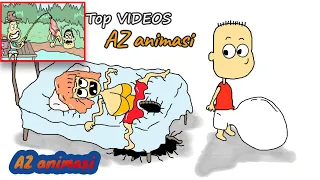 Download Best Cartoon Az animation | 8 funny videos | Indonesian animated cartoon MP3