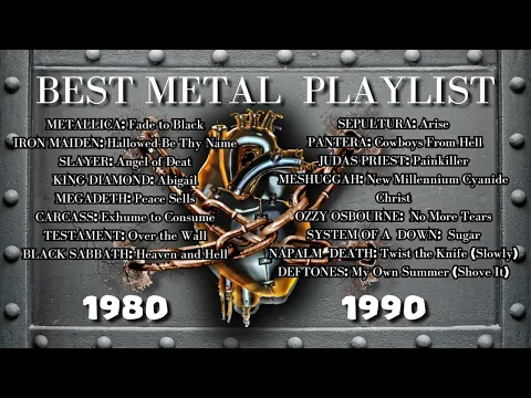 Best Metal Playlist 80´s 90´s