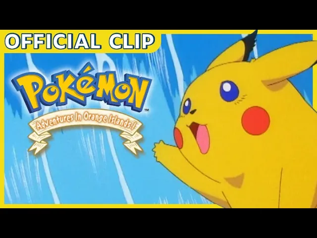 A Surfing Pikachu! Official Clip