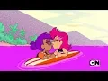 Ok-Ko Lets Be Heroes - Enid and Red action kiss