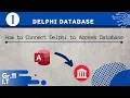 Grade 11 IT Connecting Delphi to an Access Database