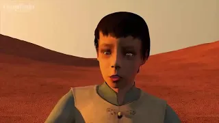 رقص الكائن الفضائي الأخضر على أغنية العب يلا ههههههههه     دندنها