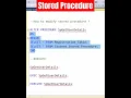 SQL Stored Procedures in Hindi SQL Server Tutorial for Beginners 2024