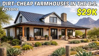 10 Dirt-Cheap Arizona Farmhouses With Land Real Estate Goldmines You Can Buy Right Now