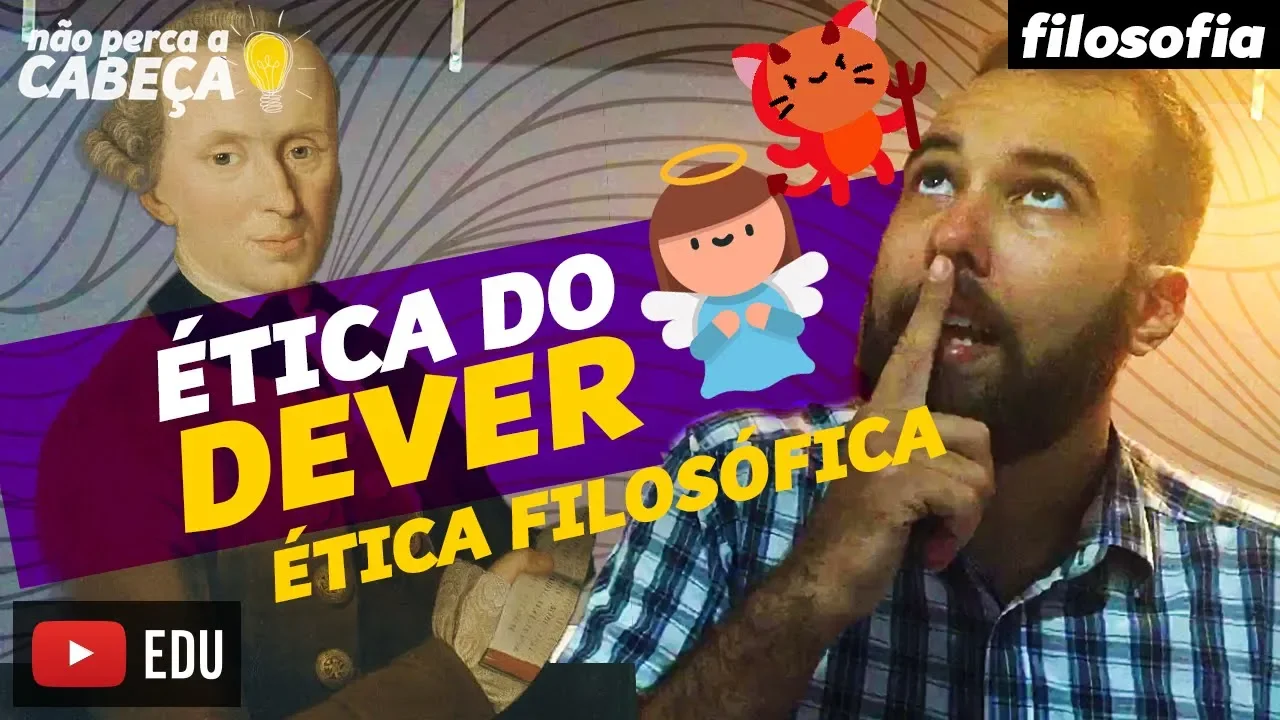 ÉTICA KANTIANA | ÉTICA DO DEVER | prof. Paulo Victor | Filosofia | #NãoPercaACabeça