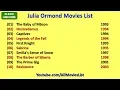 Julia Ormond Movies List