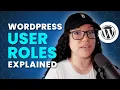 WordPress User Roles Explained