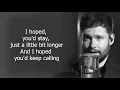 Calum Scott - Come Back Home (Lyrics)