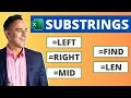 How to Use String Functions in Microsoft Excel