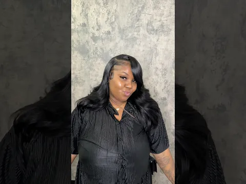 Quickweave with leave out using pack hair . ✨ #slayedbyjordan #quickweave #atlhairstylist