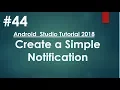 Android tutorial 2018 - 44