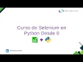 01 - Curso Python y Selenium