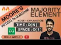 Majority Element Moore s Voting Algorithm O N Time Complexity and O 1 Space Complexity Solu