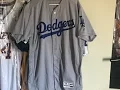 LOS ANGELES DODGERS ROAD JERSEY AUTHENTIC MLB MAJESTIC ON THE FIELD UNBOXING 4K 2017