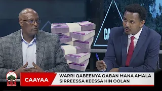 Caayaa Warri Qabeenya Qaban Mana Amala Sirreessa Keessa Hin Oolan 