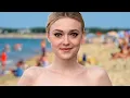 Dakota Fanning Wear Transparent Bikini In Public At Vacation Look At Photos