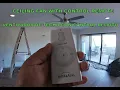 How to reprogram a minka aire ceiling Fan - Como reprogramar un Ventilador control remoto 2020