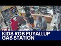 Kids with illegal guns rob Puyallup gas station FOX 13 Seattle