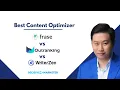 Best Content Optimizer - Frase VS Outranking VS WriterZen