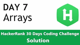 Day 7 - Arrays